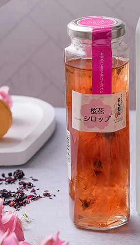 Sakura Cherry Blossom  Petal Syrup - Rare Tea Cellar