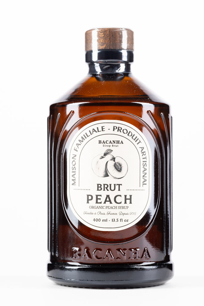 Bacanha Brut Peach Syrup - Rare Tea Cellar