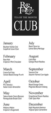 Tea of the Month Club - Rare Tea Cellar