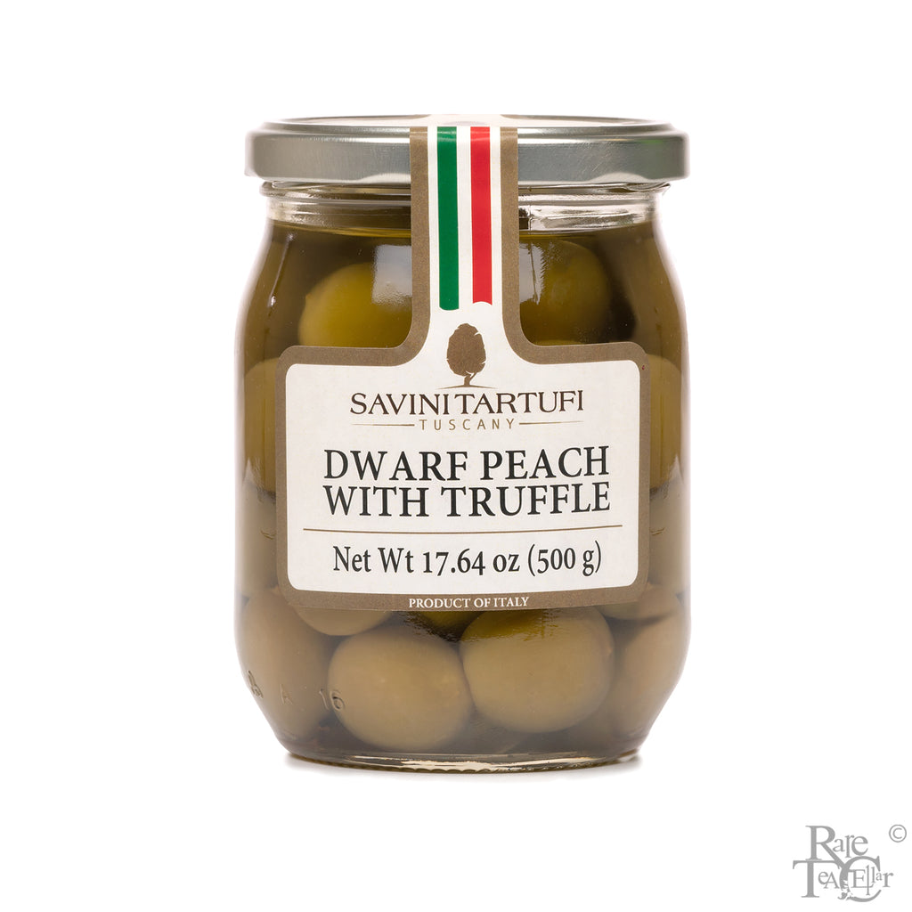 Dwarf Peach In Oil With Truffle 500g - Rare Tea Cellar