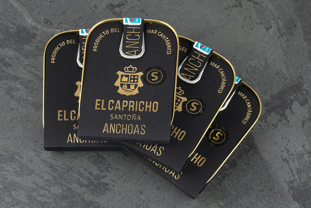 El Capricho Santoña Anchoas - Anchovies in Extra Virgin Olive Oil - Rare Tea Cellar