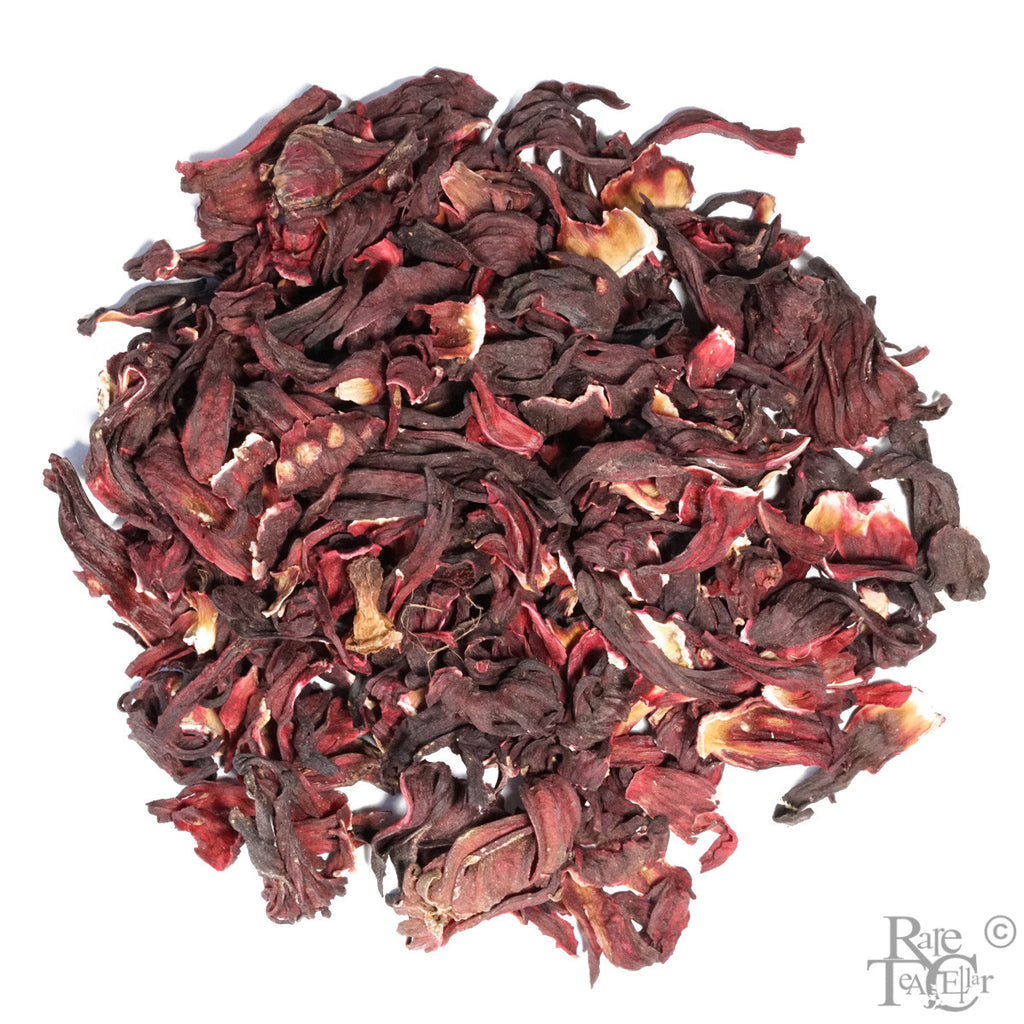 Pure Hibiscus (Whole Large Leaf - Organic) - Rare Tea Cellar