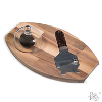 RTC Truffle Serving Tray Chestnut Wood - Rare Tea Cellar