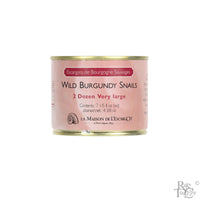 Wild Burgundy Snails 2 Dozen Very Large - Rare Tea Cellar