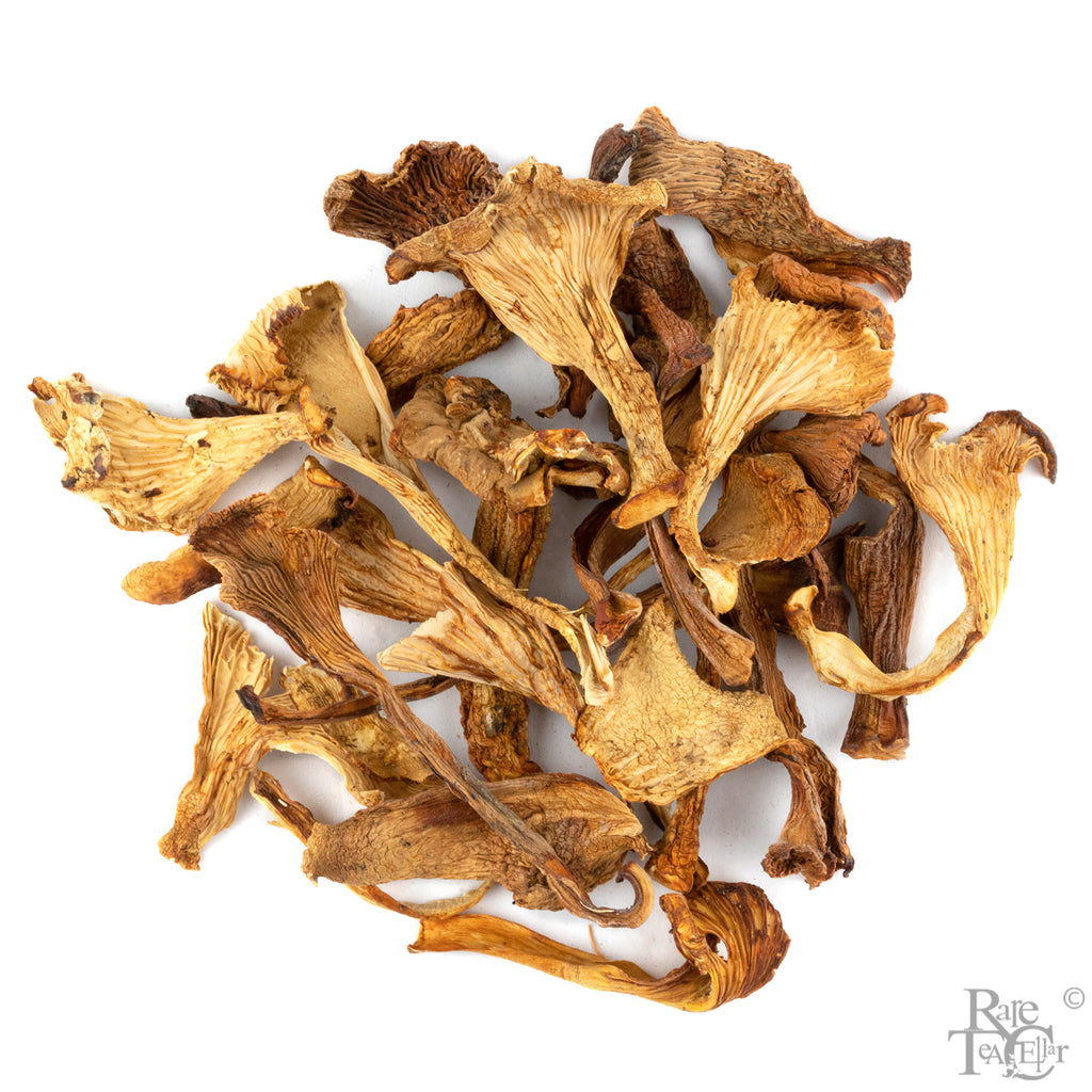 Dried Chanterelles Domestic Wild Harvested - Rare Tea Cellar